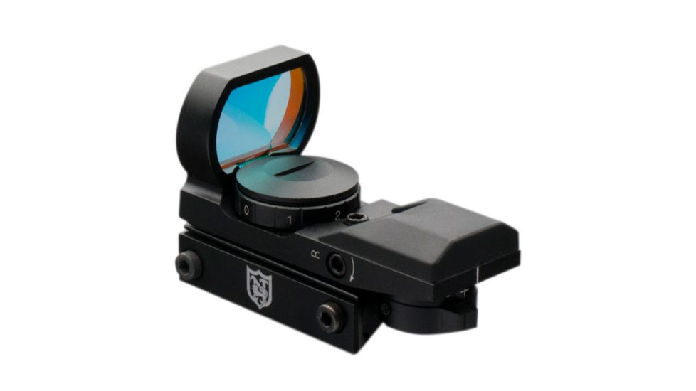 Nikko Stirling 1x22x33 Red Dot with 5/8 Mounts, Black, Small, NSN N, NRD12233