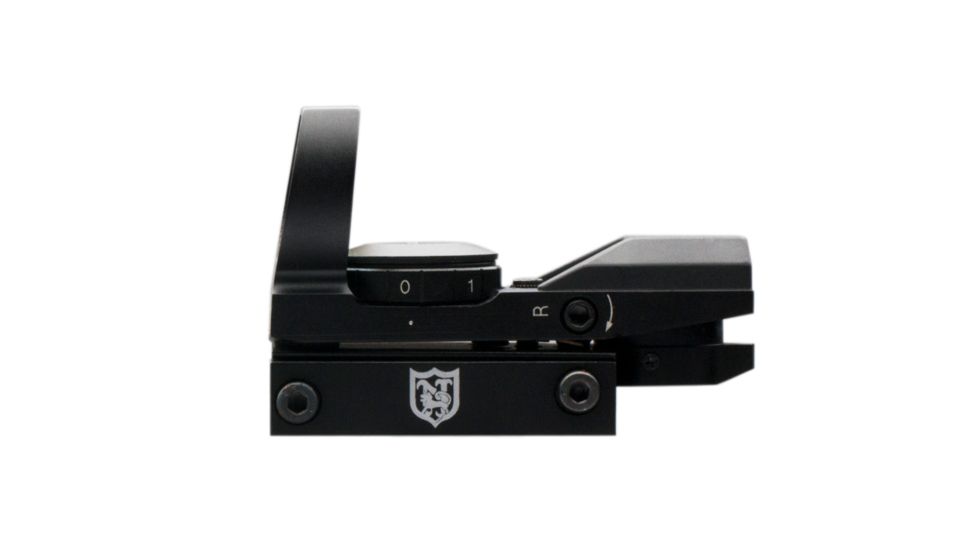 Nikko Stirling 1x22x33 Red Dot with 5/8 Mounts, Black, Small, NSN N, NRD12233