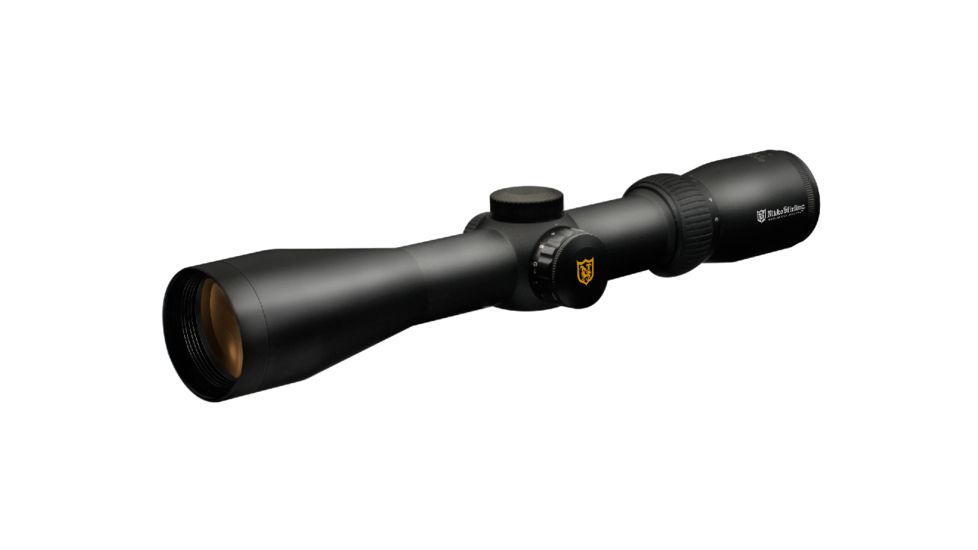 Nikko Stirling Diamond Rifle Scope, 3-12x42, Illuminated Hold Fast Reticle, Black, NSN N, NDSI31242HF