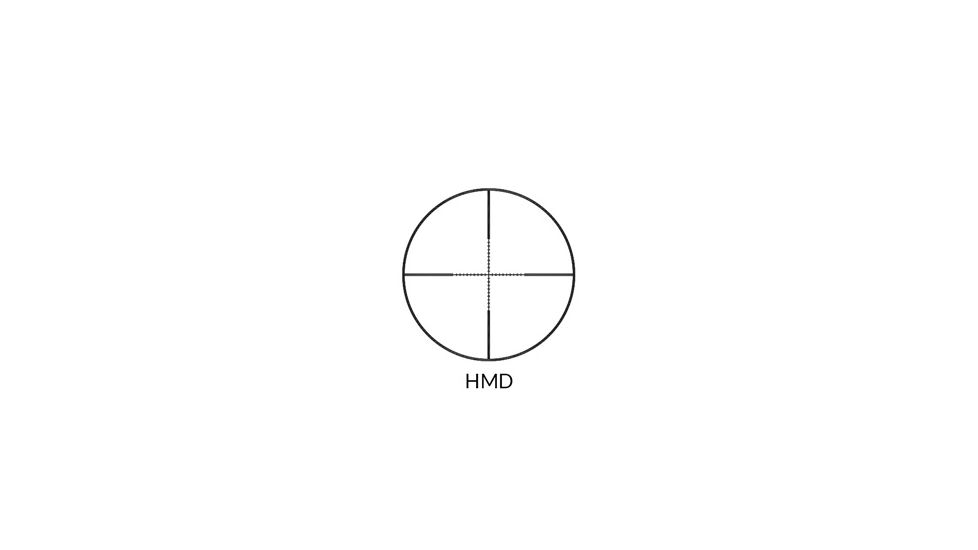 Nikko Stirling Half Mil Dot Reticle