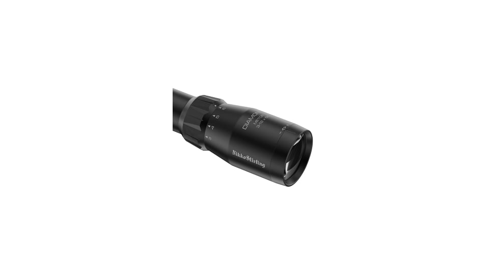 Nikko Stirling Metor 2.5-10x50mm Rifle Scope , 30mm Tube, Glass Reticle, 4 Dot, Black, nsmeg251050