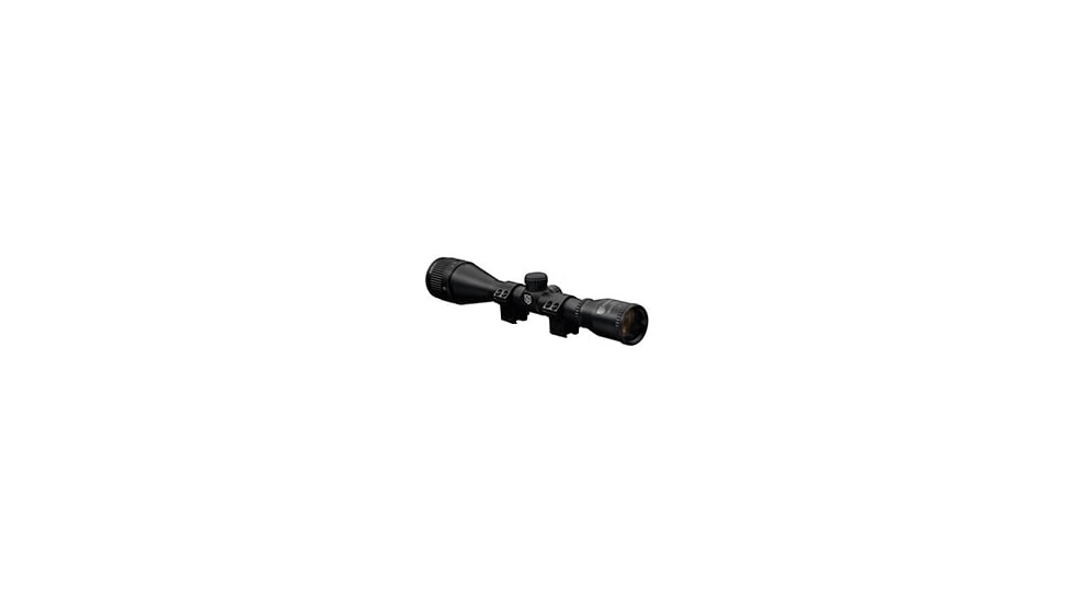 Nikko Stirling Mount Master AO 4x40mm 1inch Tube Rifle Scope, HMD Reticle, Matte Black, NMM440AO