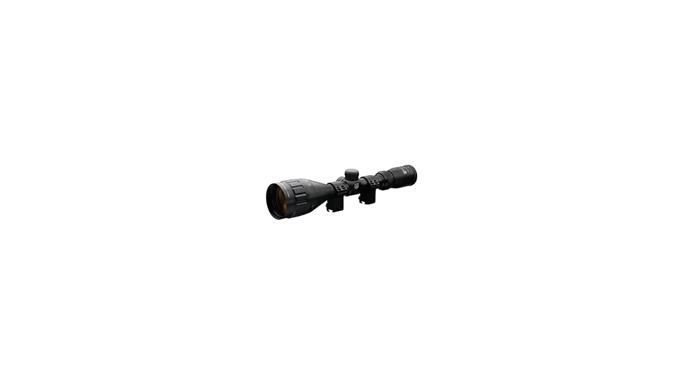 Nikko Stirling Mountmaster 3-9x50 AO, 1in Tube Rifle Scope, HMD Reticle, 1/4 MOA, Matte Black, NMM3950AON