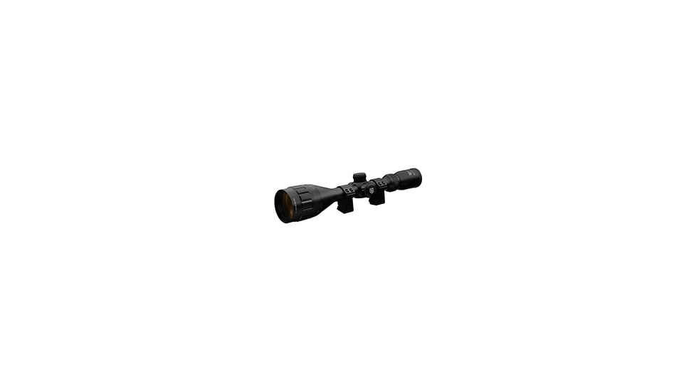 Nikko Stirling Mountmaster 4-12x50 AO IR, 1in Tube, Rifle Scope, HMD Reticle, 1/4 MOA, Matte Black, NMMI41250AON