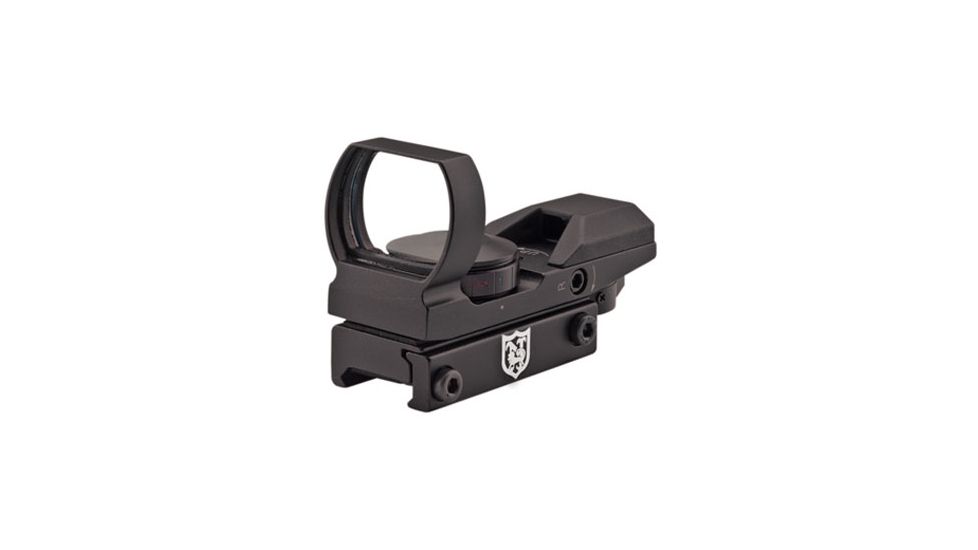 Nikko Stirling NS433 1x33 Reflex Sight, Dual Illumination, 4 Reticles, Matte Black, NS433-3