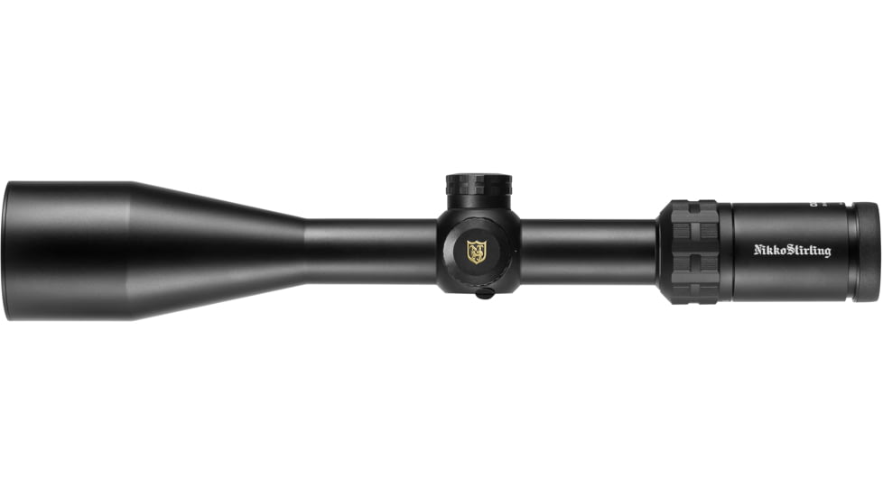 Nikko Stirling Octa 3-24x56mm Rifle Scope, 30mm Tube, 4 Dot Reticle, Black, nsoc32456