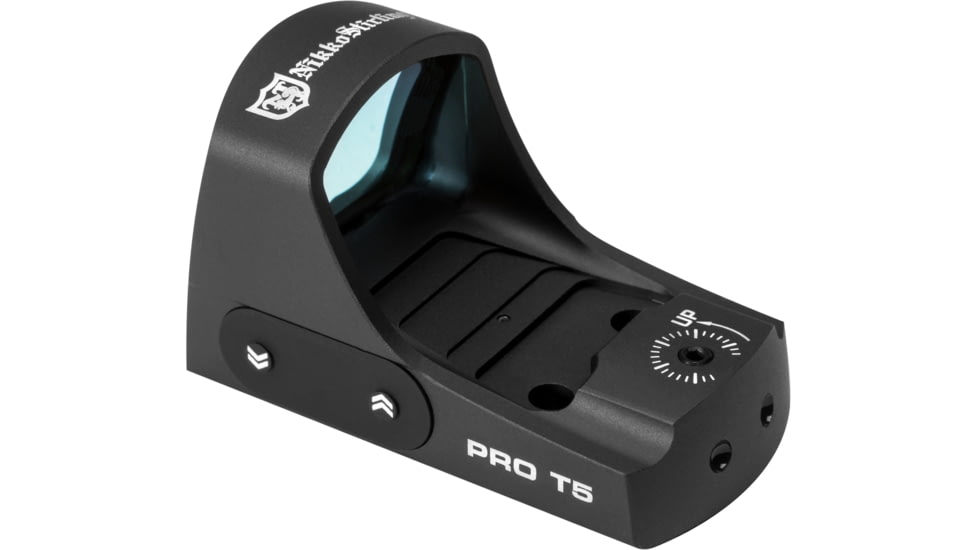 Nikko Stirling PRO T5 1x Red Dot Sight, 4 MOA Red Dot, Black, ndholot5
