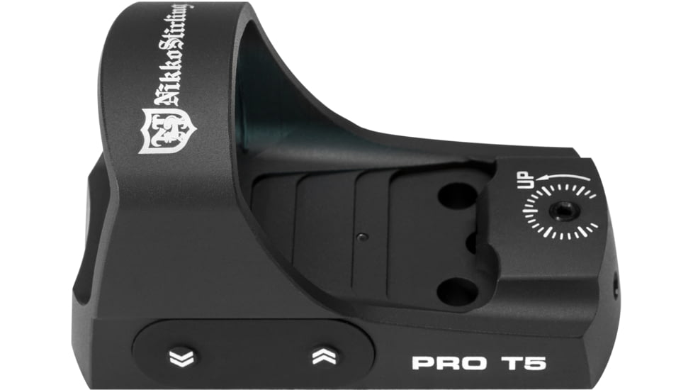 Nikko Stirling PRO T5 1x Red Dot Sight, 4 MOA Red Dot, Black, ndholot5