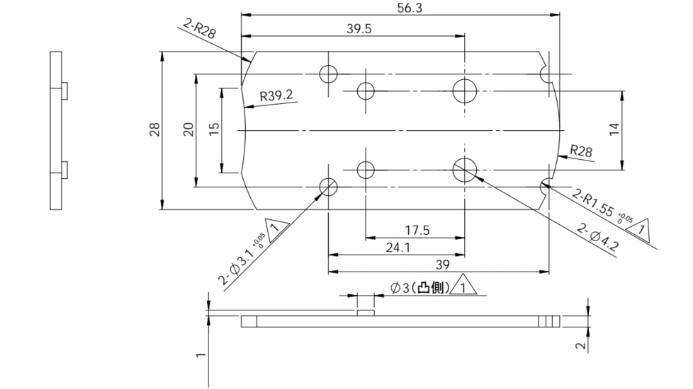 Nikko Stirling PRO T5 1x Red Dot Sight, 4 MOA Red Dot, Black, ndholot5
