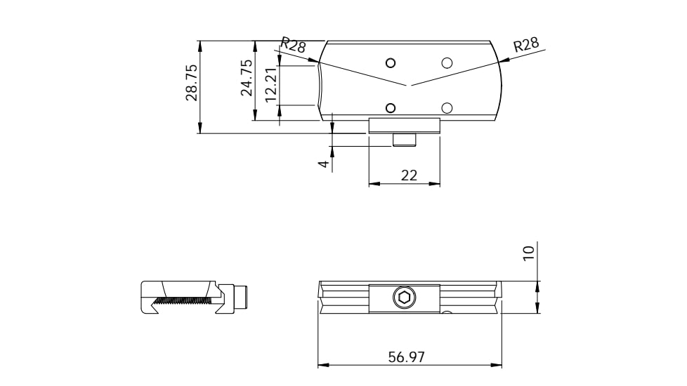 Nikko Stirling PRO T5 1x Red Dot Sight, 4 MOA Red Dot, Black, ndholot5