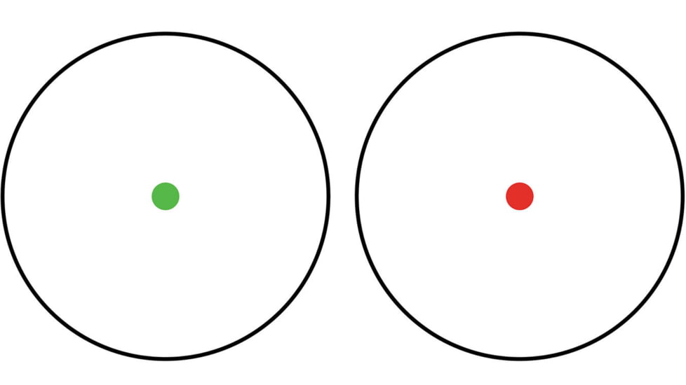 EDEMO Nikko Stirling 1x30mm Red Dot Sight w/ Dual Red/Green Illumination, Black, ns130, EDEMO1
