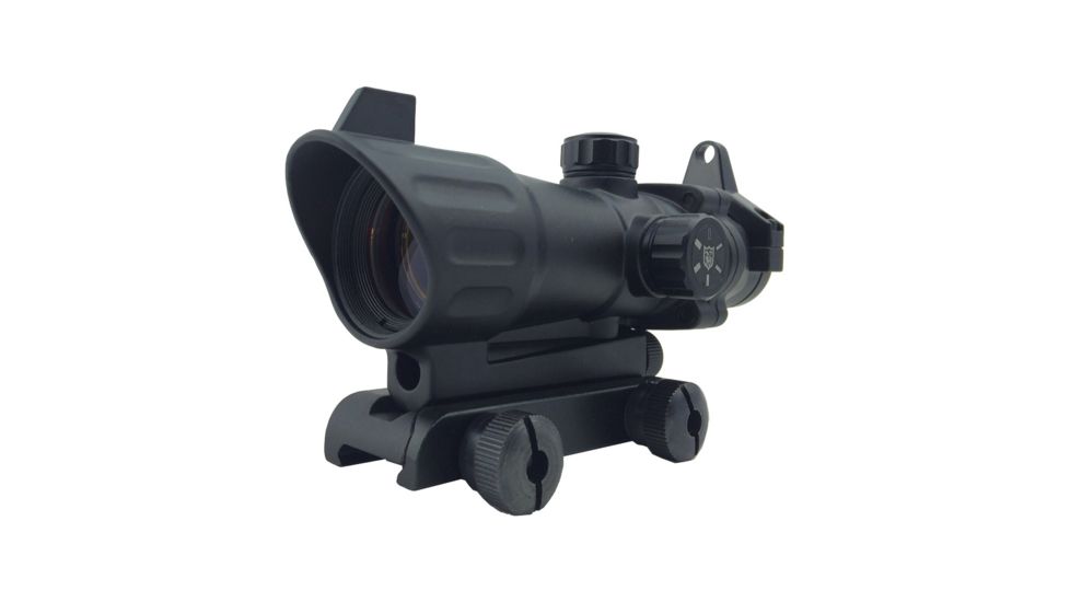 Nikko Stirling Red Dot Reflex Sight ACOG - 1x32 Red Dot Sight - Universal, Black, small, NSN N, NSLX3
