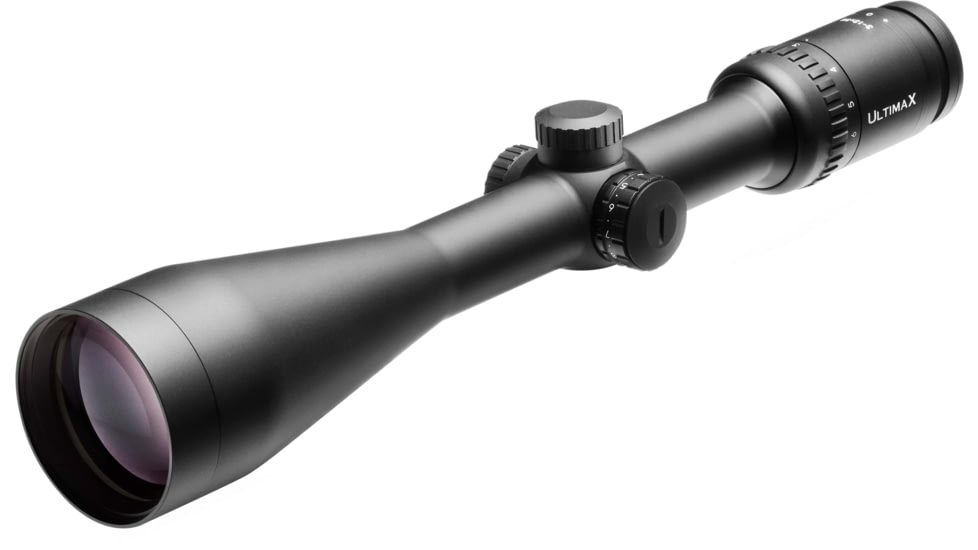 Nikko Stirling Ultimax 3-12x56mm, 30mm Tube Rifle Scope, Heavy Post Illuminated 4DOT Reticle, Matte Black, UL31256