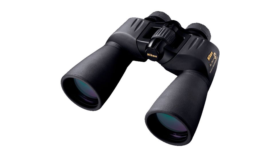 Nikon 12x50 Action Extreme Binoculars, Porro Prism, Waterproof, Black, 7246