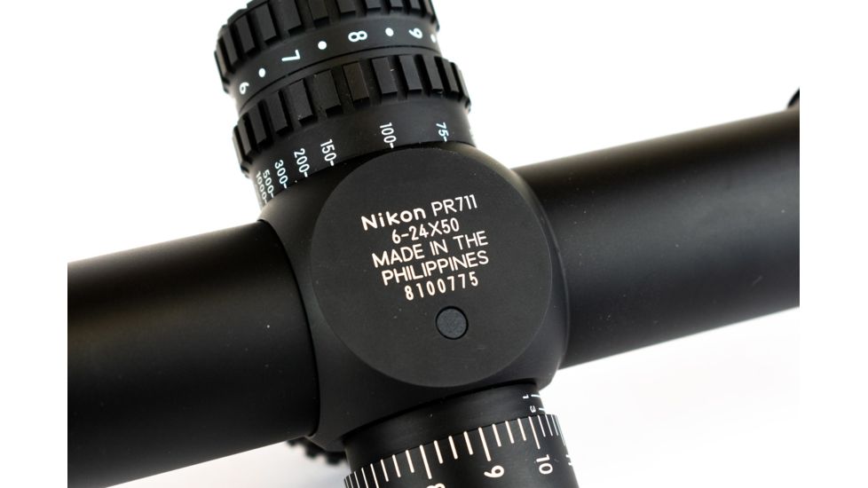 Nikon 6-24x50SF X1000 Rifle Scope,Illuminated X-MOA Reticle,Matte Black, 16423