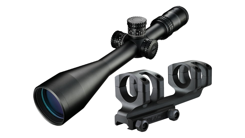 Nikon BLACK FX1000 4-16x50SF Rifle Scope, FX-MOA FFP Reticle, Matte Black w/Free Nikon Cantilever XR Mount