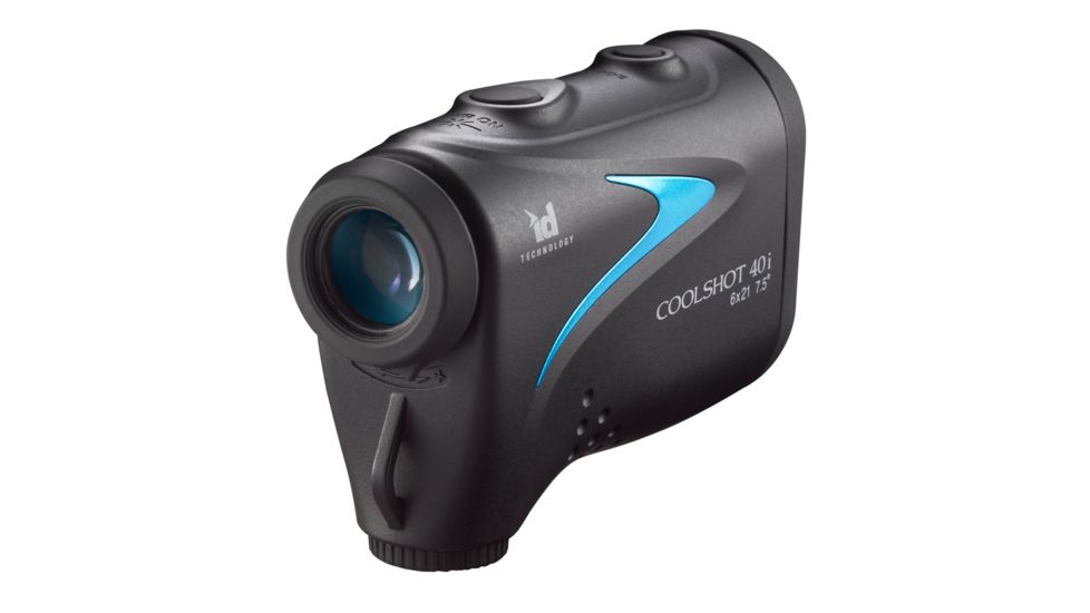 Nikon CoolShot 40i 6x21mm Golf RangeFinder, Black/Blue, 16202