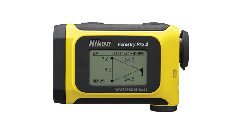 Nikon Forestry Pro II Laser Rangefinder/Hypsometer, Black/Yellow, 16703