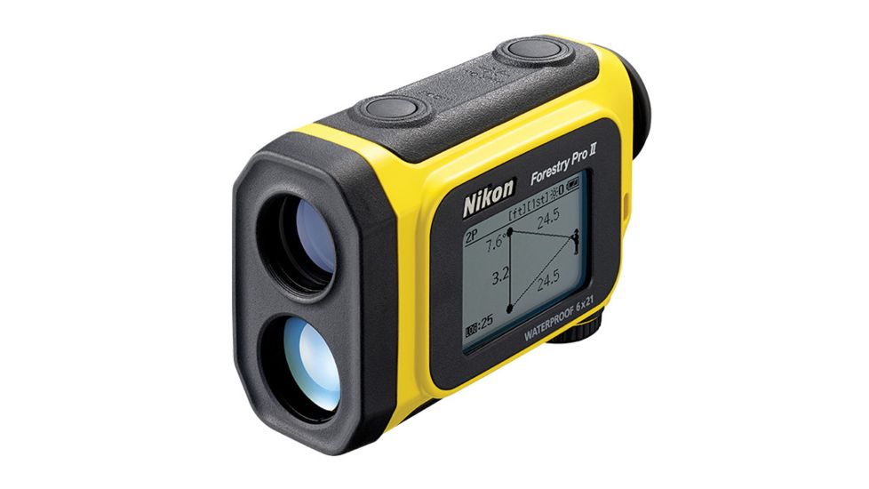 Nikon Forestry Pro II Laser Rangefinder/Hypsometer, Black/Yellow, 16703