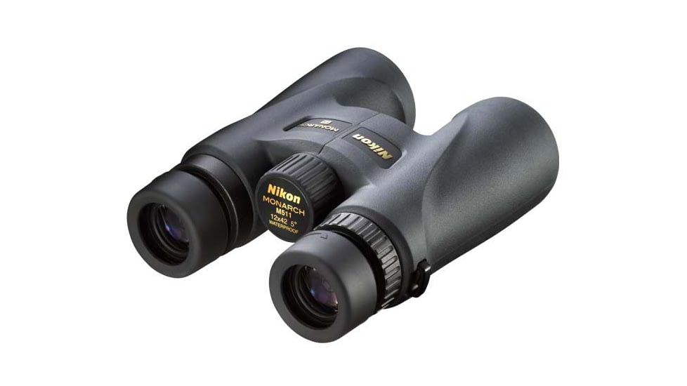 Nikon Monarch 5 12x42mm Roof Prism Binocular, Black, 7578