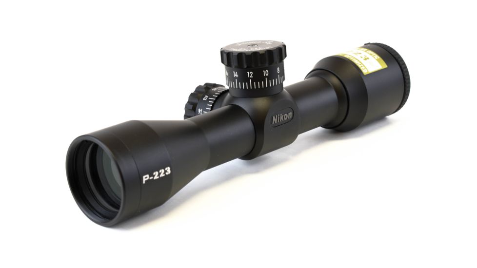 Nikon P-223 3x32 Rifle Scope, Matte Black, w/BDC Carbine Reticle 8496