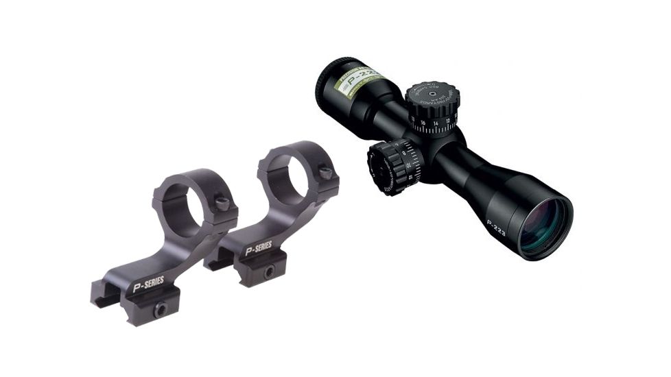 Nikon P-223 3x32 Rifle Scope, Matte Black, w/ BDC Carbine Reticle 8496 with Nikon P-Series Mount 835