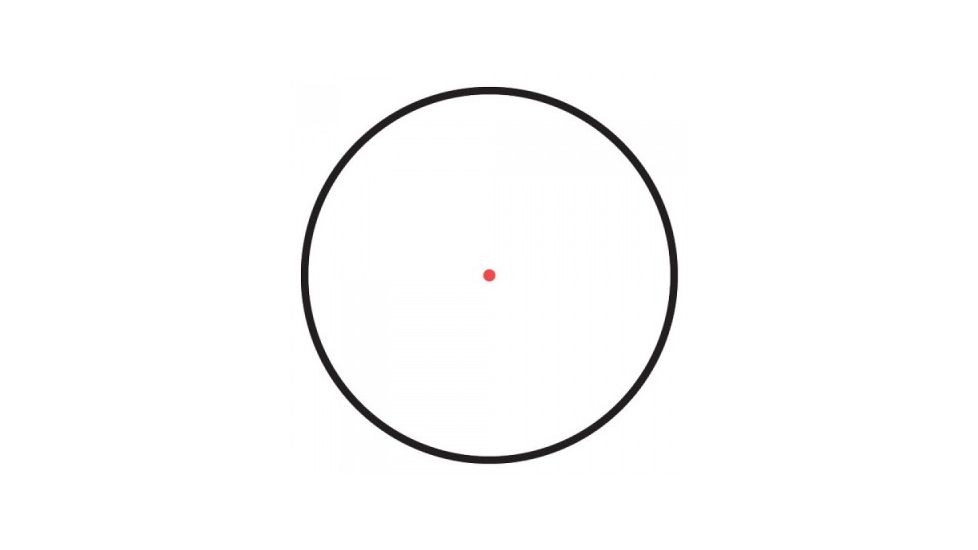 Nikon P-Tactical Superdot 2 MOA Red Dot Sight, Black, 16510