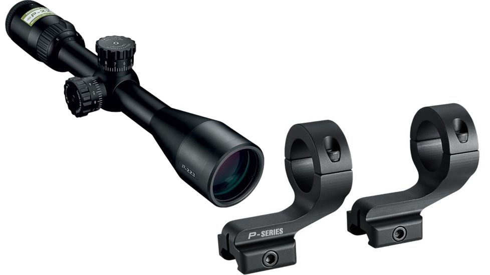 Nikon P-223 3-9x40 Rifle Scope, Matte Black BDC 600 Reticle 8497 w/ FREE Nikon P-Series Scope Mount w/ Rings 826 