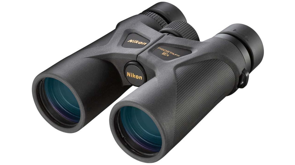 Nikon Prostaff 3S 10x42mm Roof Prism Clamshell Binoculars, Black, 16032
