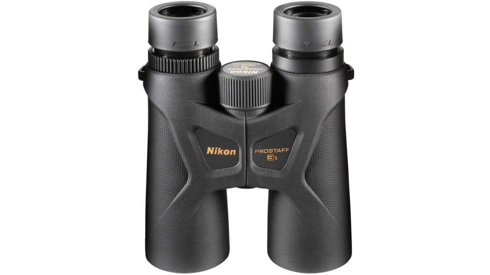Nikon Prostaff 3S 10x42mm Roof Prism Clamshell Binoculars, Black, 16032