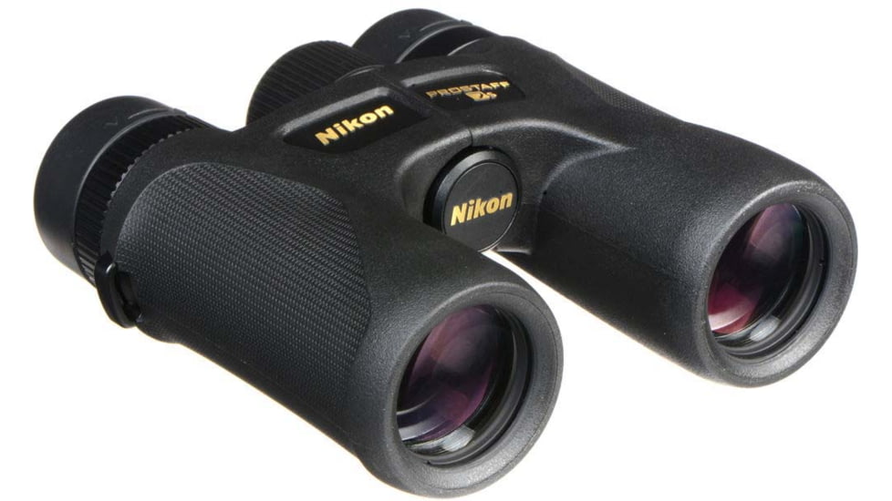 Nikon Prostaff 7S 10x30mm Roof Prism Waterproof Binoculars, Black, 16001