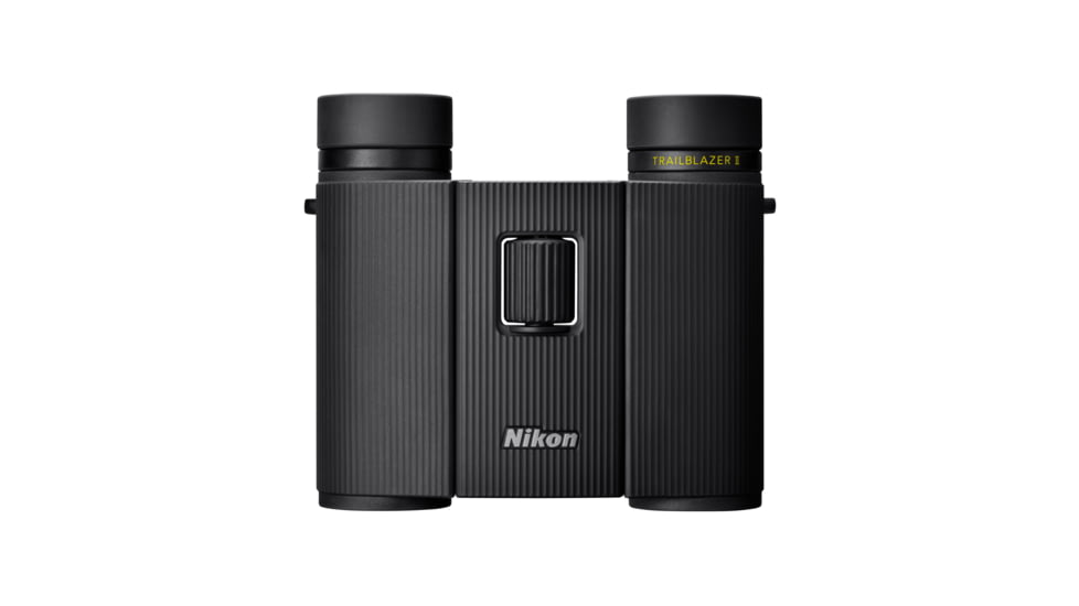 Nikon Trailblazer 10x25mm Porro Prism Binoculars, Black, Compact, 16853