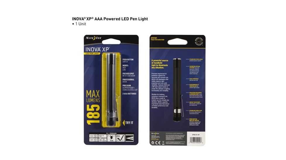 INOVA® XP® LED Pen Light - Black
