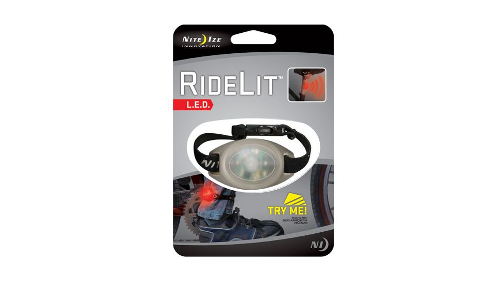 Nite Ize RideLit LED Ankle Bicycle Light - Red RLT 07 10 