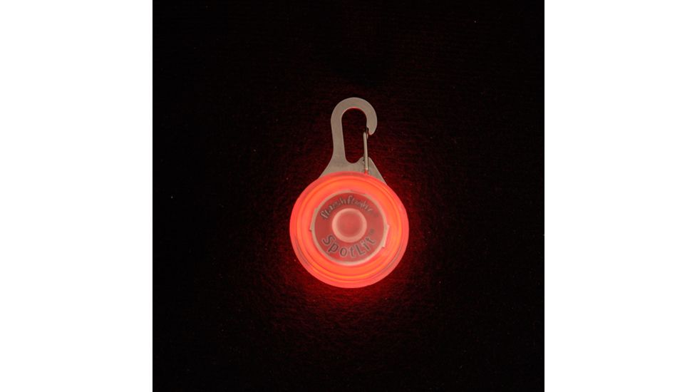 Nite Ize SpotLit Carabiner LED Light, Standard Packaging, Pink Plastic/White LED SLG12-03-02
