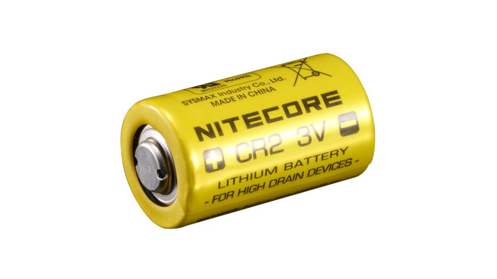 NITECORE CR2 Battery, 2pk NCCR2