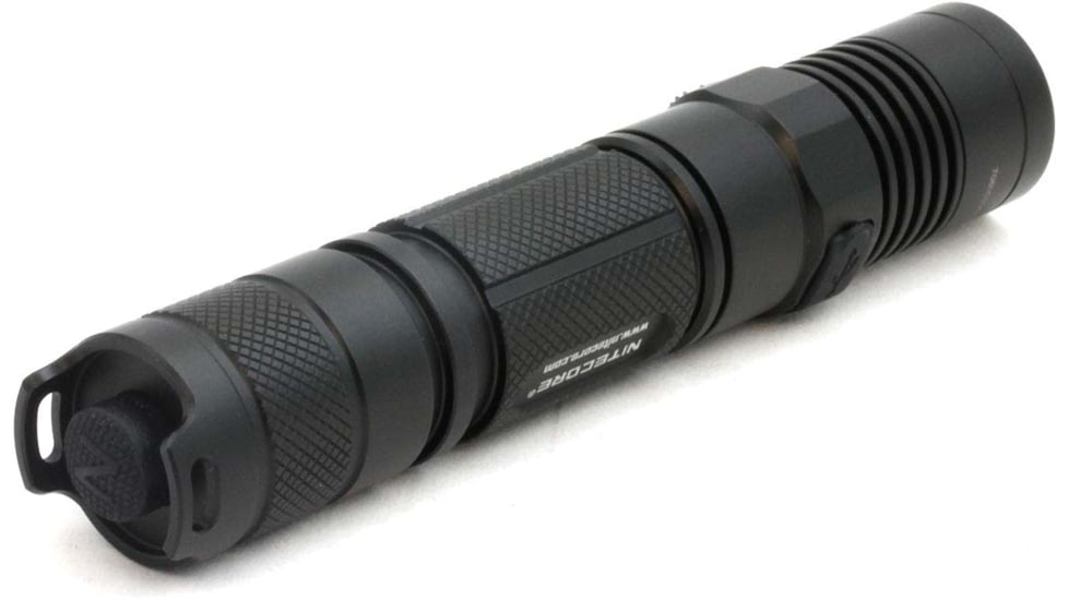 Nitecore MH12GT 1 x 18650/ 2 x CR123A/ 16340 CREE XP-L HI V3 LED USB-Rechargeable Tactical Flashlight, 1000 Lumens, Black, MH12GT