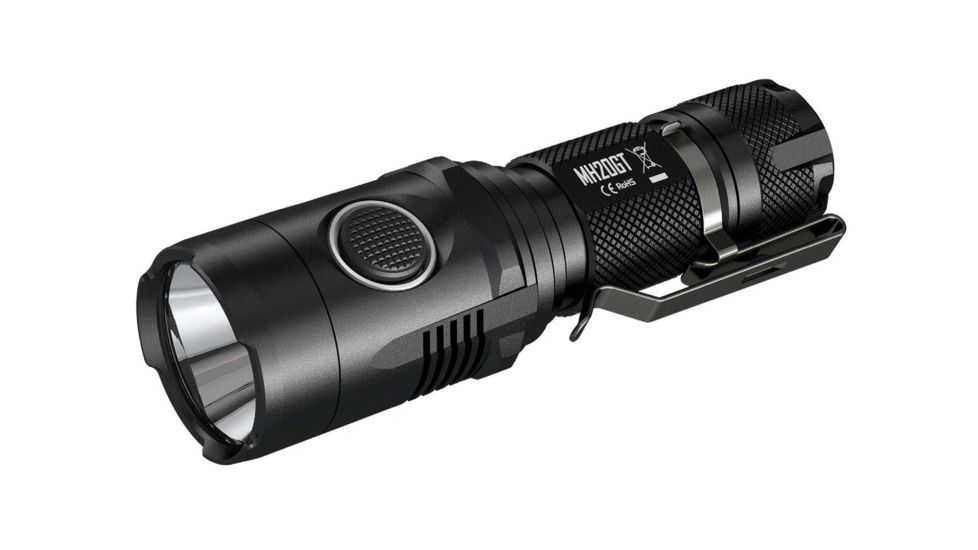 Nitecore MH20GT Rechargeable Flashlight, Black, MH20GT