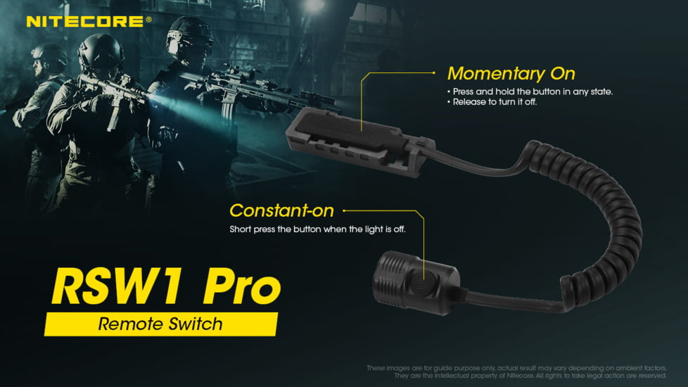 Nitecore MH25 Pro 3300 Lumen Long Throw Rechargeable Hunting Light Kit, Carbon Fiber, MH25PRO-KIT