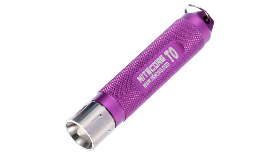 NITECORE T0 T Series Flashlight, Purple, 121m, 1 x AAA Battery, NCT0-PL