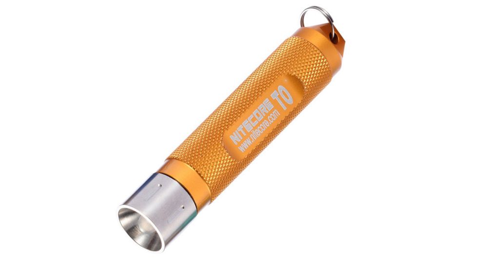 NITECORE T0 T Series Flashlight, Yellow, 121m, 1 x AAA Battery, NCT0-YL