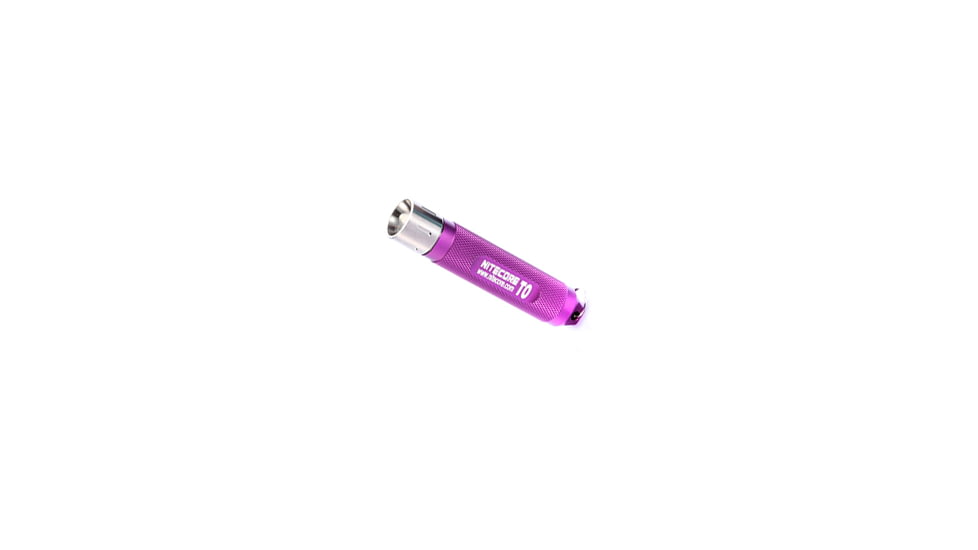 NiteCore T0 Pocket Keychain Flashlight, Purple T0-PURPLE 