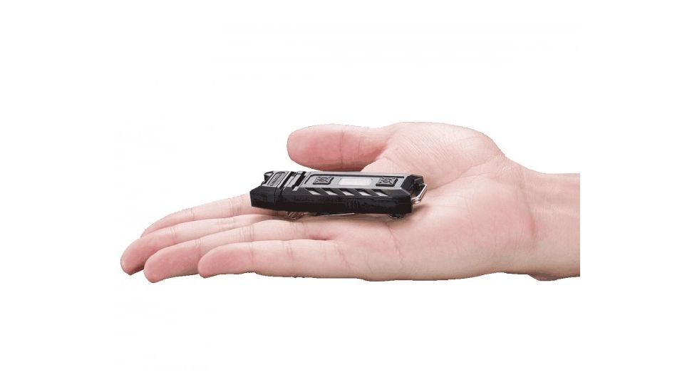 Nitecore Thumb Tiltable LED Worklight - 85 Lumens - USB Rechargeable, Black, NITECORE-THUMB