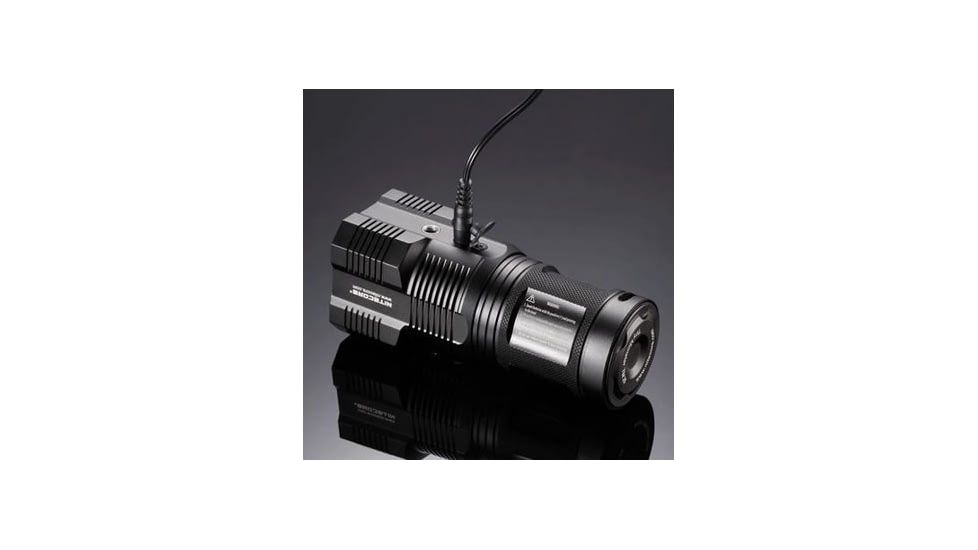 Nitecore Tiny Monster TM26 Quad Ray 3800 Lumens 4 x CREE XM-L2 LED Light, Black, Uses 4x 18650 or 8x CR123A NITECORE-TM26-XML2