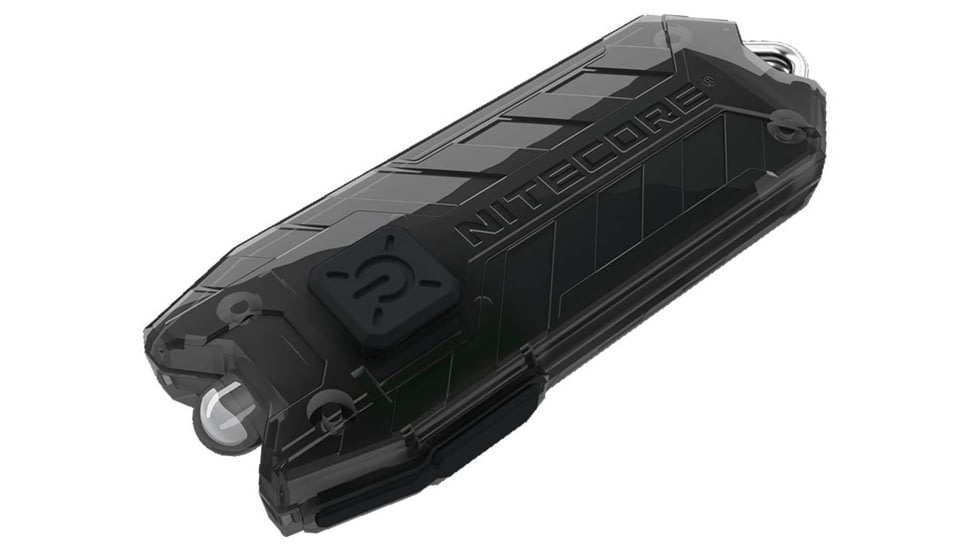 Nitecore TUBE 1 x Built0In Li-ion Battery Pack 500mW Blue LED USB-Rechargeable Tactical Keylight, 4 Lumens, Black, TUBE-BL