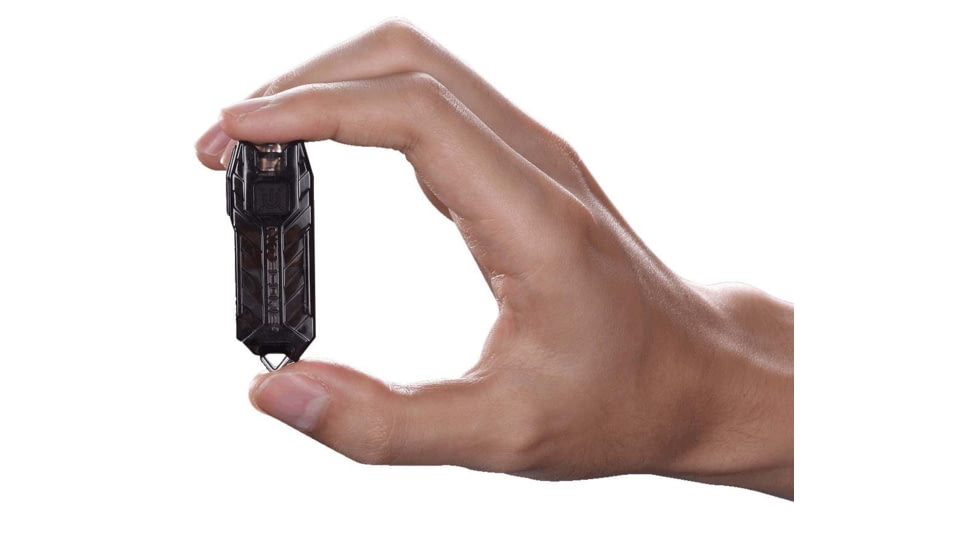 Nitecore TUBE 1 x Built0In Li-ion Battery Pack 500mW Red LED USB-Rechargeable Tactical Keylight, 25 Lumens, Black, TUBE-GL