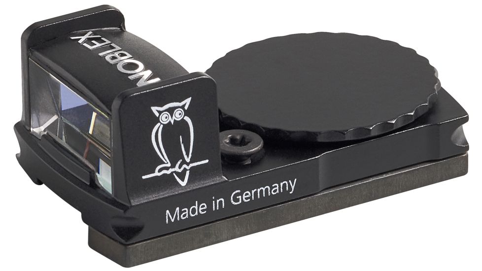 Noblex-Docter Optics QUICKsight VR Red Dot Sight, Illuminated 5 MOA Dot, Black, 55735