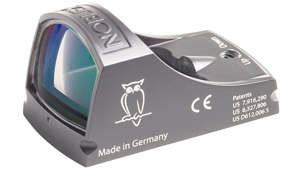 Noblex-Docter Optics Sight C Red Dot Sight, Illuminated 3.5 MOA Dot, Silver, 55744