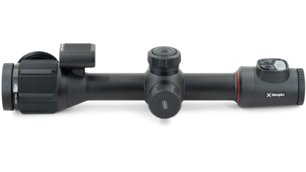 NOCPIX BOLT P25R 3.5x25mm 30mm Tube Thermal Imaging Rifle Scope, 50 Hz, 256x192, Black, BOLT-P25R