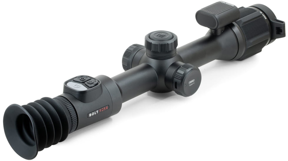 NOCPIX BOLT P25R 3.5x25mm 30mm Tube Thermal Imaging Rifle Scope, 50 Hz, 256x192, Black, BOLT-P25R